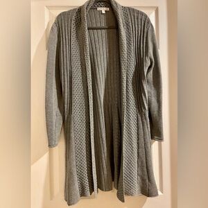 Notations Gray Women’s Cardigan Size S